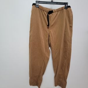 Vintage Men XL Patagonia Y2K Baggy Gorpcore Skater Khaki Work Pant Heavy Denim